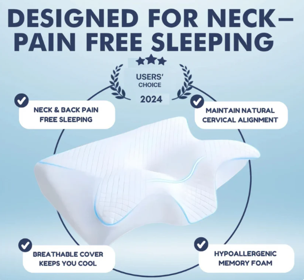 BodyBalance Pillow for Pain-Free Sleep