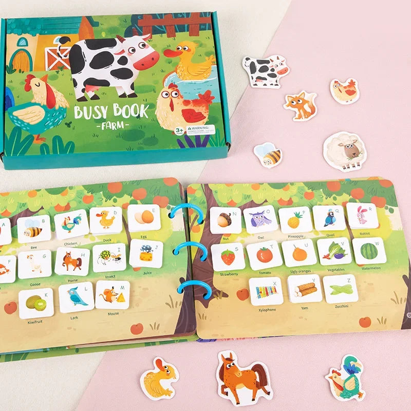 Montessori Sticker Learning Adventure