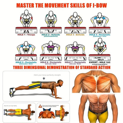 Transformative Portable Pushup Board