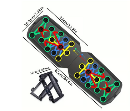 Transformative Portable Pushup Board